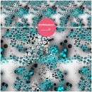 "Crazy Leo" allover türkis